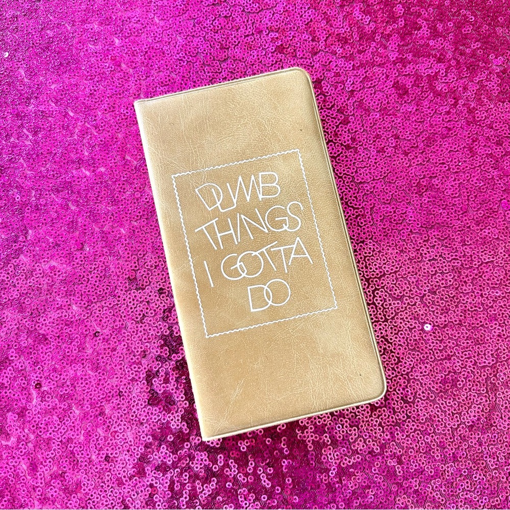 📔VINTAGE To Do Notepad “Dumb Things I Gotta Do”